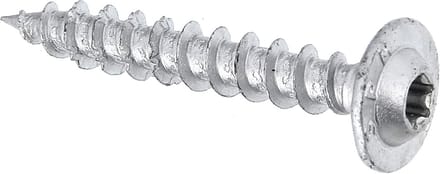 Houtschroeven Speed verzinkt zilver Ø7 x 50 mm set 50 stuks