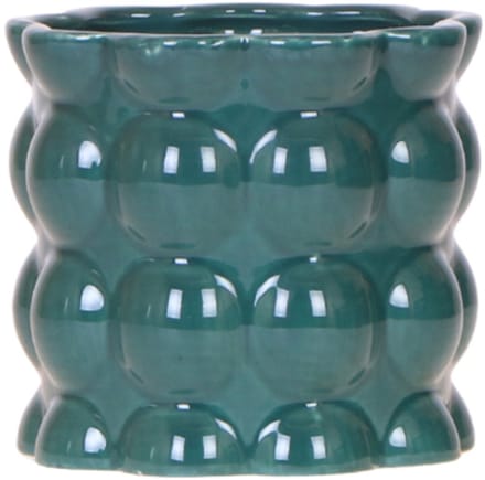 Kolibri Home | Cotton Shine sierpot - Green - Ø9cm
