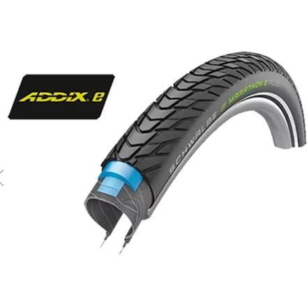 Buitenband Schwalbe Marathon E-Plus Performance Line 27.5 x 2.00 / 50-584 mm - zwart met reflectie