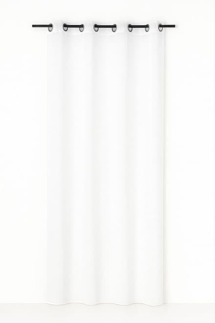 Monna voorhang gordijn wit 8 Rings 135 x 260 cm
