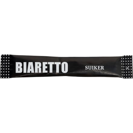 Suikersticks Biaretto 4 gram 600 stuks