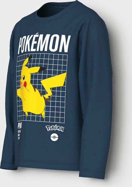 NAME IT - TKMPENGAS POKEMON NREG LS TOP NOOS SKY - Jongens - Lange mouwen shirts