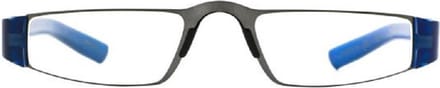 Leesbril Porsche Design P8801-Titanium/Helderblauw-+3.00