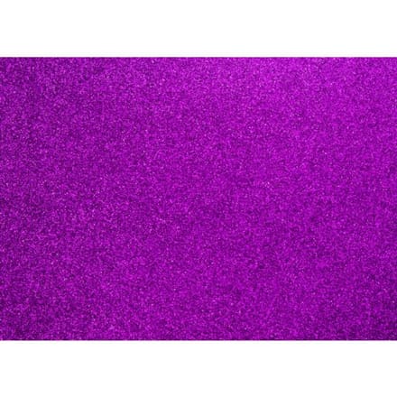 Kangaro glitterkarton, formaat 50 x 70 cm., kleur paars