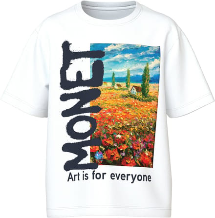 NAME IT - TKNPYBO MONET NREG SS TOP NOOS ART - Unisex - T-shirts