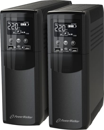 BlueWalker 10121122 - PowerWalker VI CSW - 1000VA/600W - Line Interactive UPS