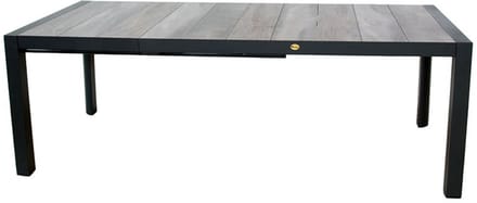 Harrisburg uitschuifbare dining tafel midnight grey L 154 - 214 x D...