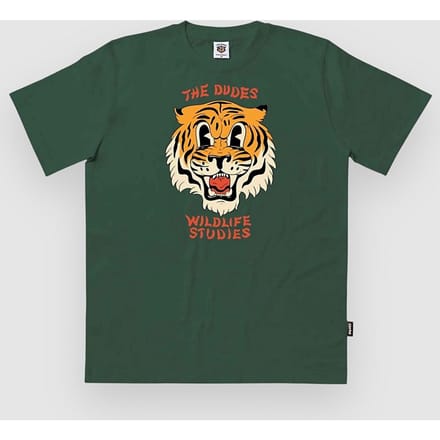 The Dudes Wildlife Studies Classic T-Shirt groen