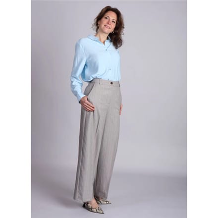 Modström Meridamd pants krijtstreep