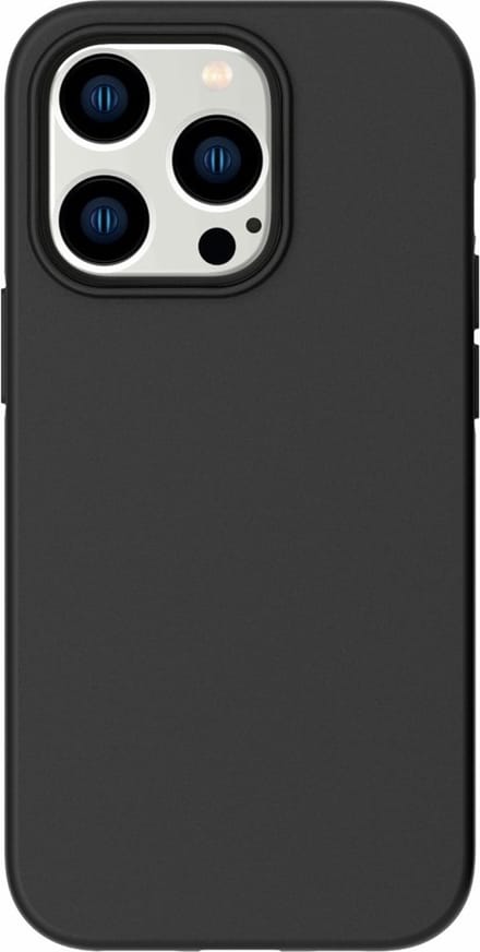 Peachy Matte Black TPU hoesje geschikt voor iPhone 14 Pro Max - zwart