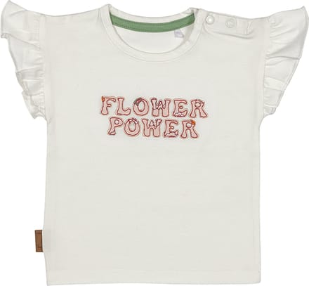 Frogs and Dogs - Meisjes shirt - Offwhite - Maat 86