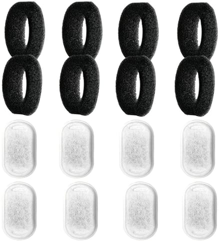 Livé® 8 Stuks Kattenfontein Filters – Actieve Kool & Spons