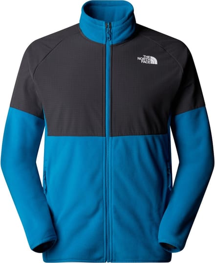 The North Face M GLACIER HEAVYWEIGHT FULL ZIP Heren Outdoortrui - Dusk Blue/Asphalt Grey