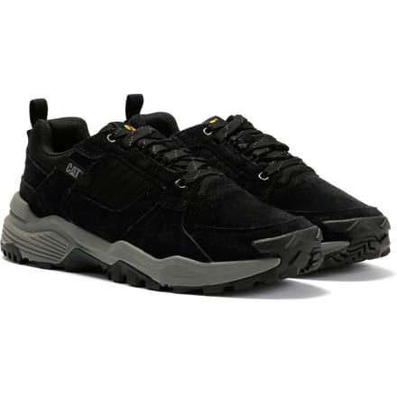 Caterpillar Grip Suede Heren Zwarte Sneakers