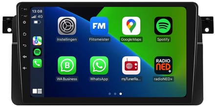 CarPlay autoradio geschikt voor Rover 75 | 2001 t/m 2004 | Android 13 | Draadloos Apple CarPlay & Android Auto | 2GB + 32GB | 8-Core processor | Davilon | 2025 model | 2001 2002 2003 2004 | Bluetooth & Wifi
