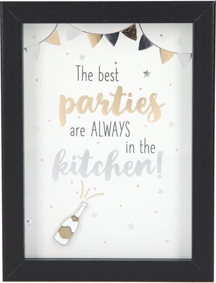 Fotolijst met Compliment The best parties are ALWAYS in the ?