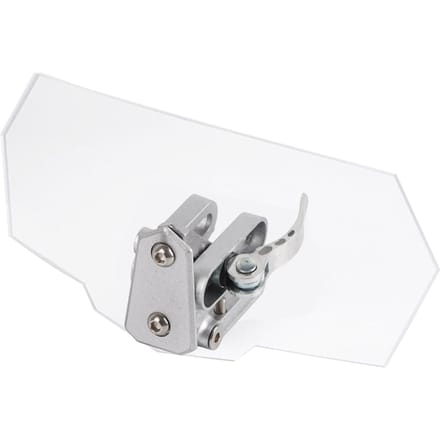 Motorfiets Universele Verstelbare Windscherm Winddeflector Windscherm white