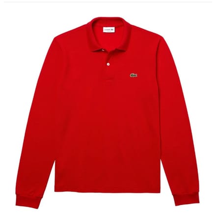 Lacoste T-shirt en Polo Rosso