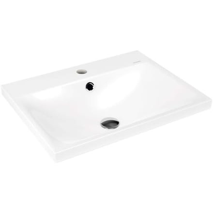 Kaldewei SILENIO countertop washbasin 3040 with 1 tap hole, 60 cm 903906013001