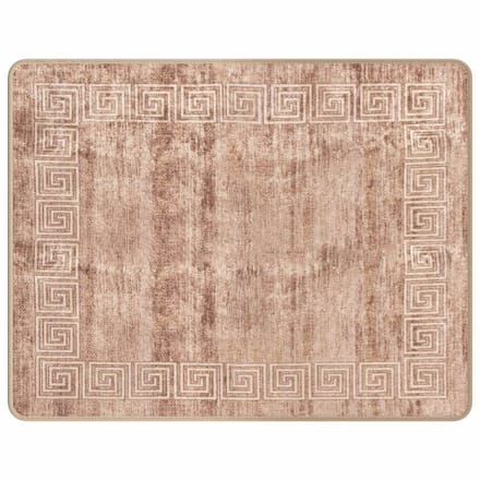 vidaXL - Tapijt - Runner - MARSA - Wit - 80 - x - 100 - cm - Polyester - en - PVC