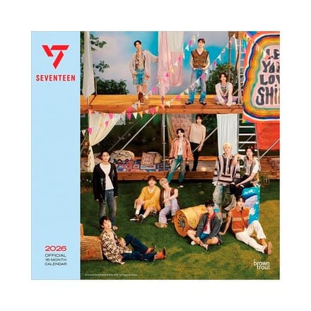 Seventeen 2026 Square Flap Calendar - Browntrout