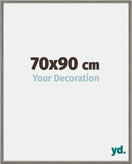 Your Decoration - Fotolijst 70x90 cm - Aluminium - Mercury Structuur - New York
