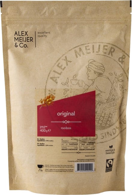 Alex Meijer Thee los rooibos original, FT - Pak 400 gram