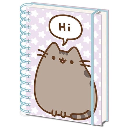 Pusheen - Says Hi - A5 Notitieboek - Anime - Kawaii