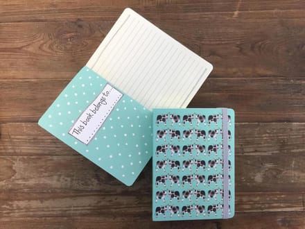 Alex Clark Small Chunky Notebook Koeien ~ Softcover Notitieboek Koe