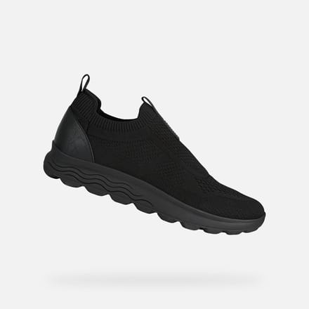 GEOX SPHERICA HEREN Sneakers - ZWART - Maat 44