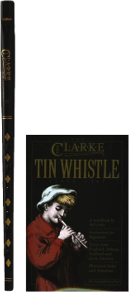 Clarke Tin Whistle Triple-pack (Whistle + Boek + CD)
