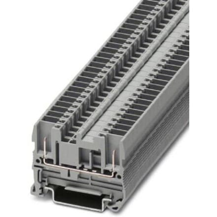 Phoenix Contact 3042133 Doorgangsklem 5.2 mm Spanveer Grijs 50 stuk(s)