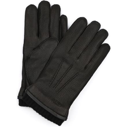 Suitable Handschoen Leer Zwart - Maat 8.5 - Heren