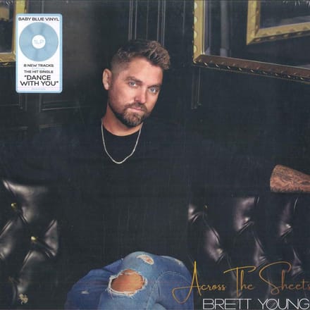 LP Plaat BRETT YOUNG - Across The Sheets 0300 BMLG Records 2023 US Pop gray
