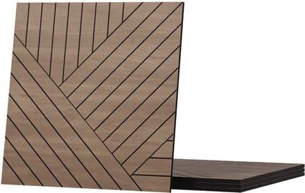 Vicco Wandpaneel – 4 stuks, rechts Eiken