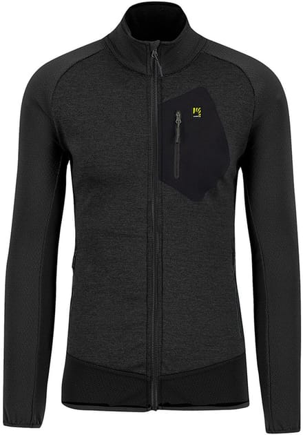Karpos Odle Fleece Met Volledige Rits Zwart L Man