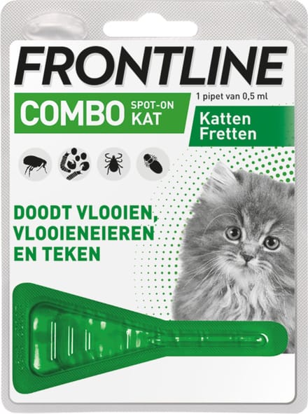 Frontline Combo Spot On - Kat en Fret - 1 Pipet