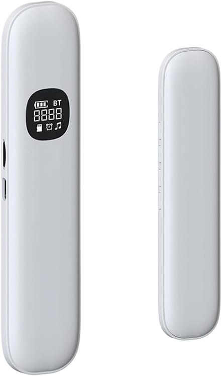 Slaapkussenluidspreker - Bed speaker - Rustig slapen - Botgeleiding technologie - 38 x 75 x 38 mm - Wit