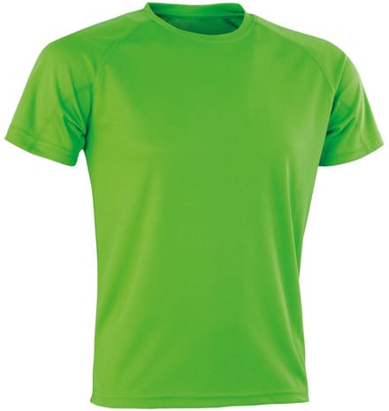 Spiro Volwassenen Unisex Impact Aircool Tee (Kalk)