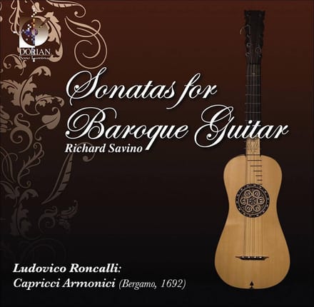 Sonatas For Baroque  Guitar