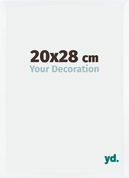 Your Decoration - Fotolijst 20x28 cm - MDF - Wit Mat - Catania