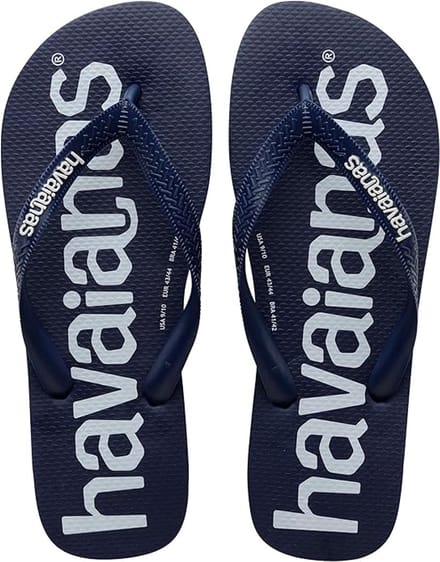 Havaianas JNB - Kinder Slippers - Blauw - Instapmodel - Maat 25-26