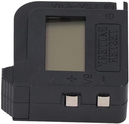 Digitale Batterijtester - Batterij Checker - Batterijen Testen - LCD Scherm - Compact Formaat - Zwart