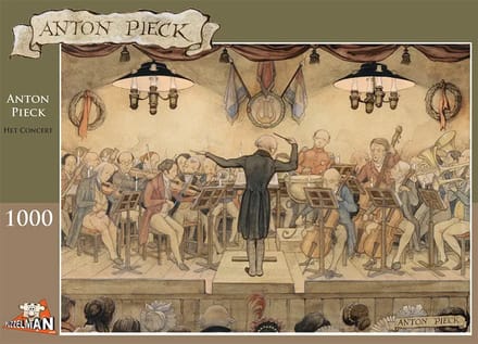 Puzzelman Anton Pieck Het Orkest (1000).