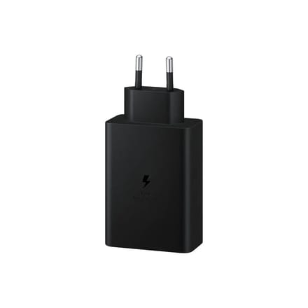Samsung Originele Power Adapter Trio - Oplader - 2x USB-C en 1x USB aansluiting - Fast Charge - 65W - Zwart
