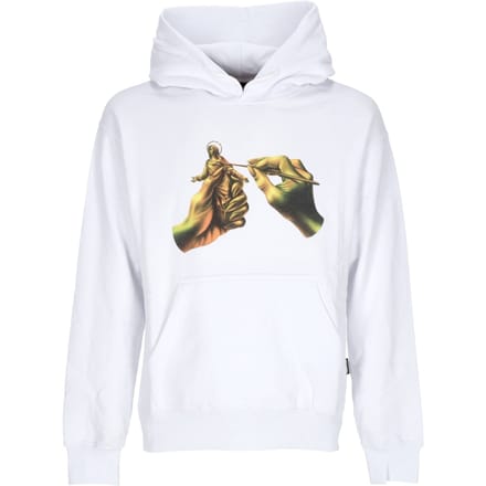 Dominet Hoodie Witte herenhoodie