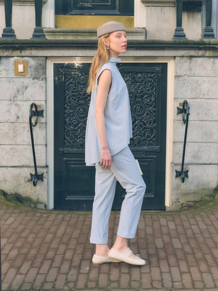 Timelia pants technical jersey | Light Blue - Light Blue / S