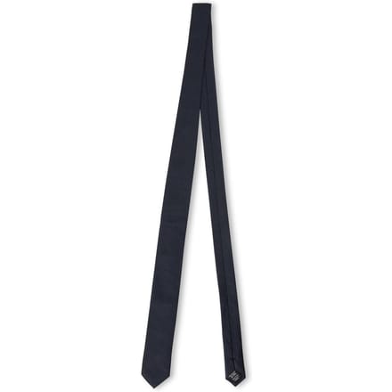 Boss Micro Raster Jacquard Stropdas (Donkerblauw)