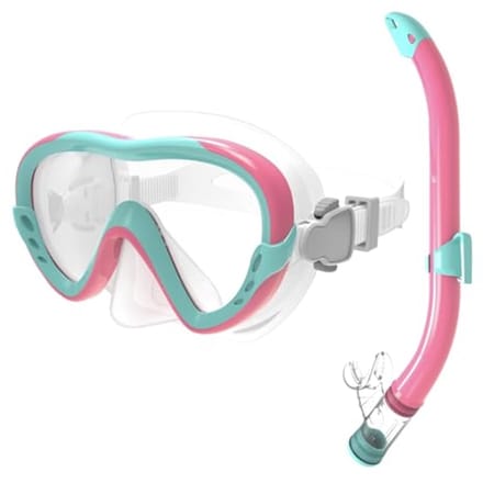 Snorkelset voor kinderen - Duikbril, Snorkelmasker en Droge Snorkel