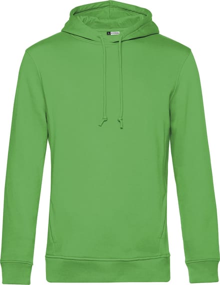 Organic Inspire Hooded° B&C Collectie maat M Appelgroen